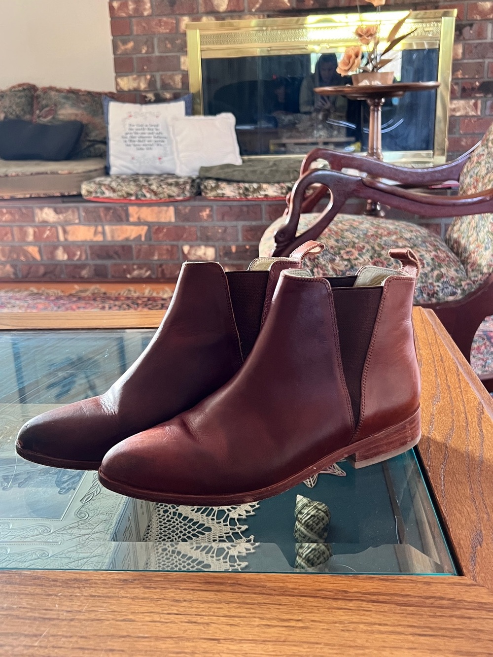 Nisolo Chelsea Ankle Boots in Brown Leather 7.5